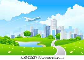 Green City Landscape Green City Landscape