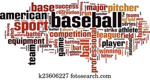 Baseball word cloud Baseball word cloud