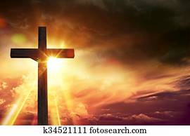 Crucifix Blessing Lights