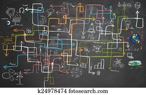 labirinto, energia, poupar