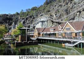 Penny Royal tourist attraction in Launceston Tasmania Australia