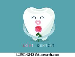 Love dentist from tooth Love dentist from tooth