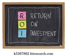 return on investment concept