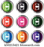 Swiss Franc banknote set 9 collection