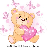 Teddy Bear with love heart Teddy Bear with love heart