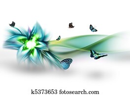 abstract flower abstract flower