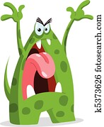 Angry monster Angry monster