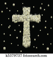 Candle cross Candle cross