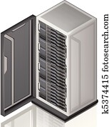Network Server Rack Network Server Rack