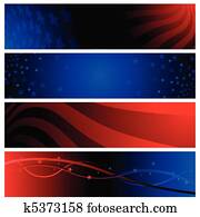 Patriotic banners Patriotic banners