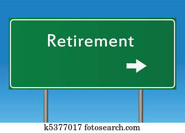 Retirement Sign Retirement Sign