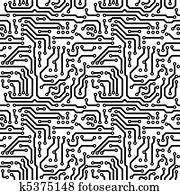 Seamless texture - theme electrical Seamless texture - theme electrical