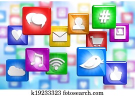 Social media background Social media background