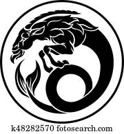 steinbock, tierkreis, horoskop- zeichen steinbock, tierkreis, horoskop- zeichen