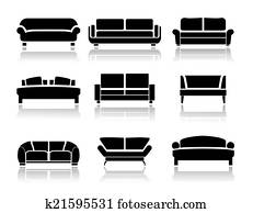 Vector sofa Vector sofa