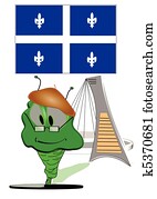 willy, féreg, meglátogat, montreal