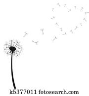 שן האריה, וקטור, דוגמה