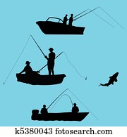 Fishermen from boat Fishermen from boat