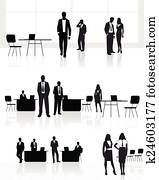 Group of people in office