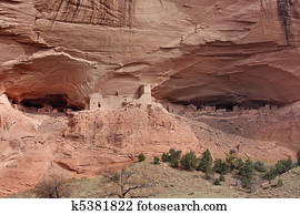 הריסות עתיקות, ב, קניון, של, celly