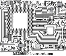 לוח של מעגל, -, תעשיתי, רקע