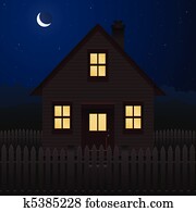 צינור, בלילה