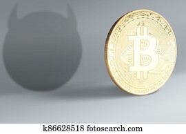 prehliadka, bitcoin., faktický, crypto, obeživo, coin., blockchain, technology.