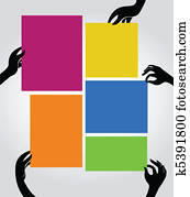 Vertical poster backgrounds