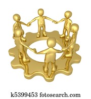 יצירתי, שיתוף פעולה