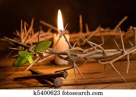 esperança, com, páscoa