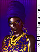 אמריקאי אפריקני, עצב, יופי