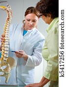 at the doctor's office