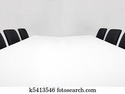 Empty boardroom Empty boardroom