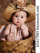 årgång, baby flicka