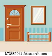 gemuetlicher, einfache, eigenheim, eingangshalle, innere, hintergrund, mit, m?bel gemuetlicher, einfache, eigenheim, eingangshalle, innere, hintergrund, mit, m?bel
