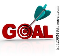 Goal Word - Arrow in Target Goal Word - Arrow in Target