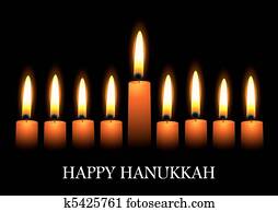 hanukkah, velas
