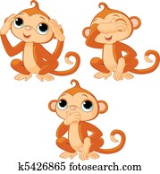 Three little monkeys Three little monkeys