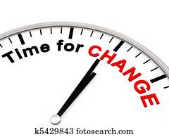 zeit, für, änderung