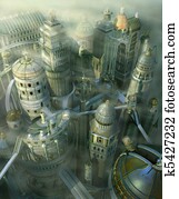 פנטזיה, עיר