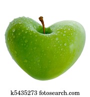Apple With Heart