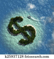 Dollar Sign Island