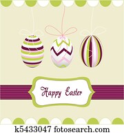 glücklich, easter,, eier glücklich, easter,, eier