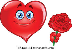 Heart with rose Heart with rose