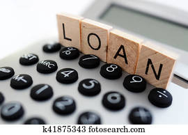 calculando, empréstimo, repayments