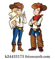 Couple Cowboy Couple Cowboy