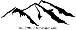 drei, bergwelt, form drei, bergwelt, form