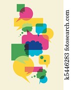 speech social interaction bubbles