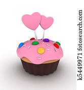 Valentine Cupcake Valentine Cupcake