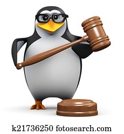 3d Penguin holds an auction 3d Penguin holds an auction